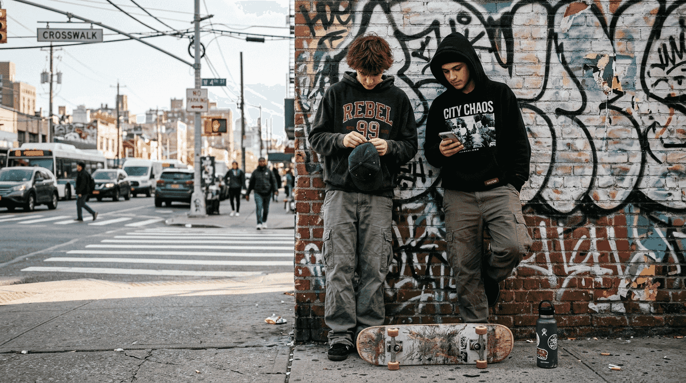 Why youth love streetwear: identity, culture, and style - BlackWisp.Studio
