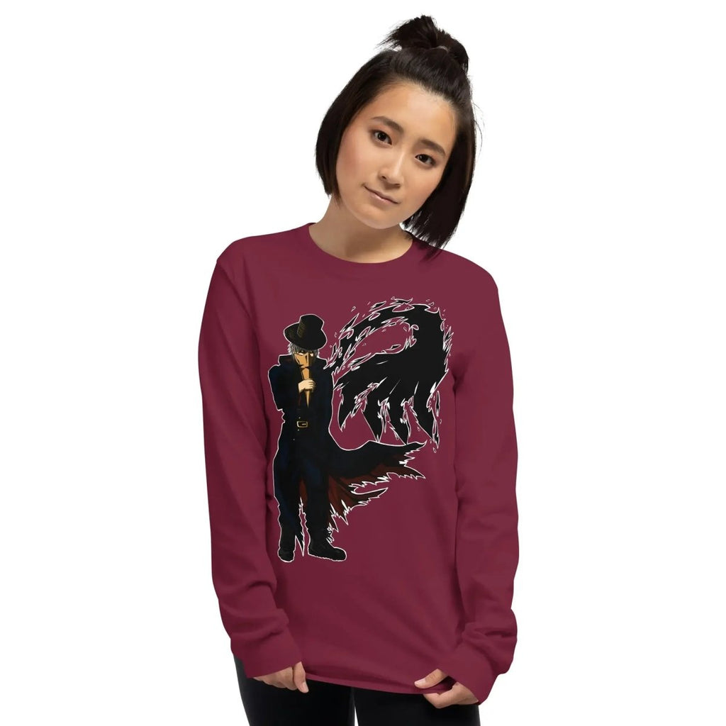 Premium Crow Long Sleeve Shirt - BlackWisp.StudioT - SHIRTBlackWisp.StudioBlackWisp.Studio