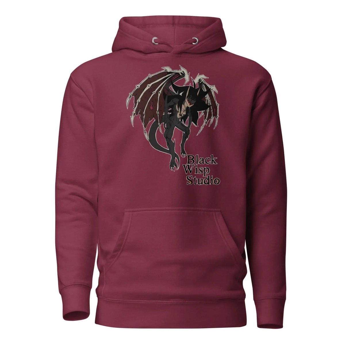 Premium Demon/WispEgg Hoodie - BlackWisp.StudioHoodyBlackWisp.StudioBlackWisp.Studio