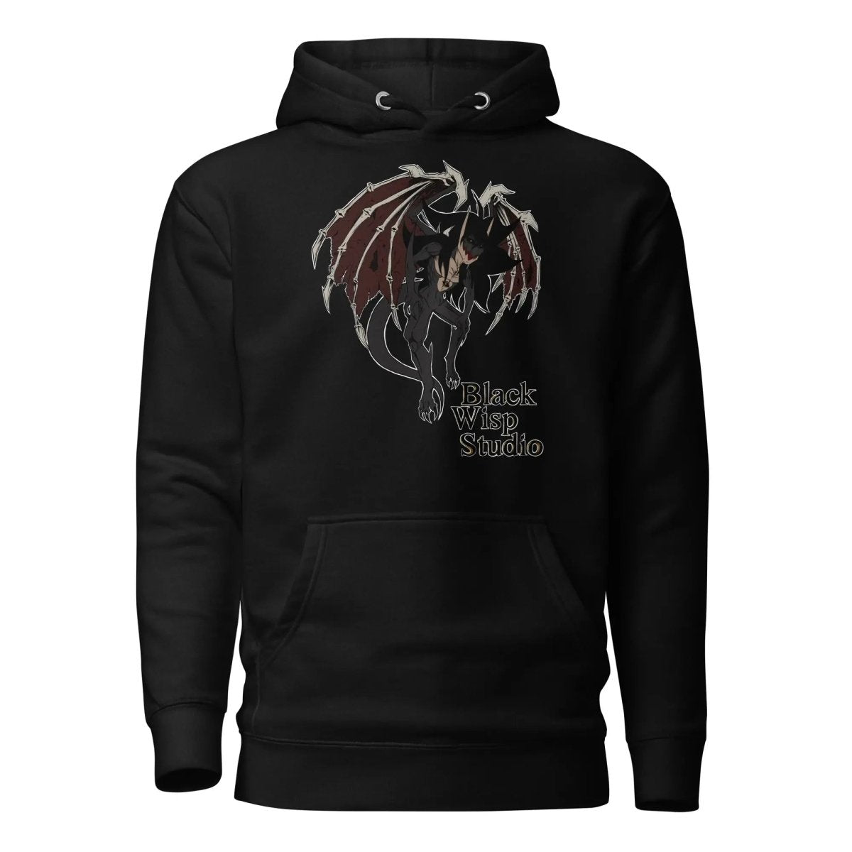 Premium Demon/WispEgg Hoodie - BlackWisp.StudioHoodyBlackWisp.StudioBlackWisp.Studio