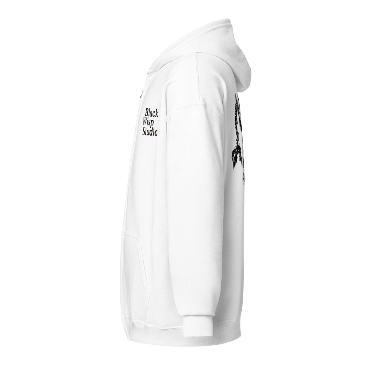 Premium Represent Zip - Hoodie White - BlackWisp.StudioHoodyBlackWisp.StudioBlackWisp.Studio