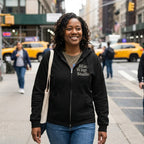 Premium Represent/Demon Zip-Hoodie Black - BlackWisp.Studio