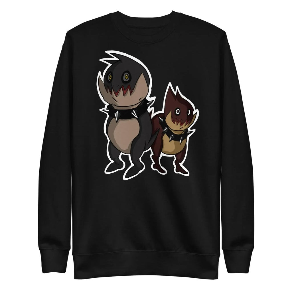Premium WispyFriends SweatShirt BlackOnly - BlackWisp.StudioSweatshirtBlackWisp.studioBlackWisp.Studio