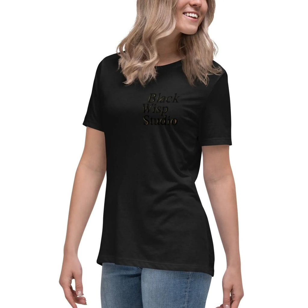 Premium Women's Represent Relaxed T-Shirt - BlackWisp.StudioT-SHIRTBlackWisp.StudioBlackWisp.Studio