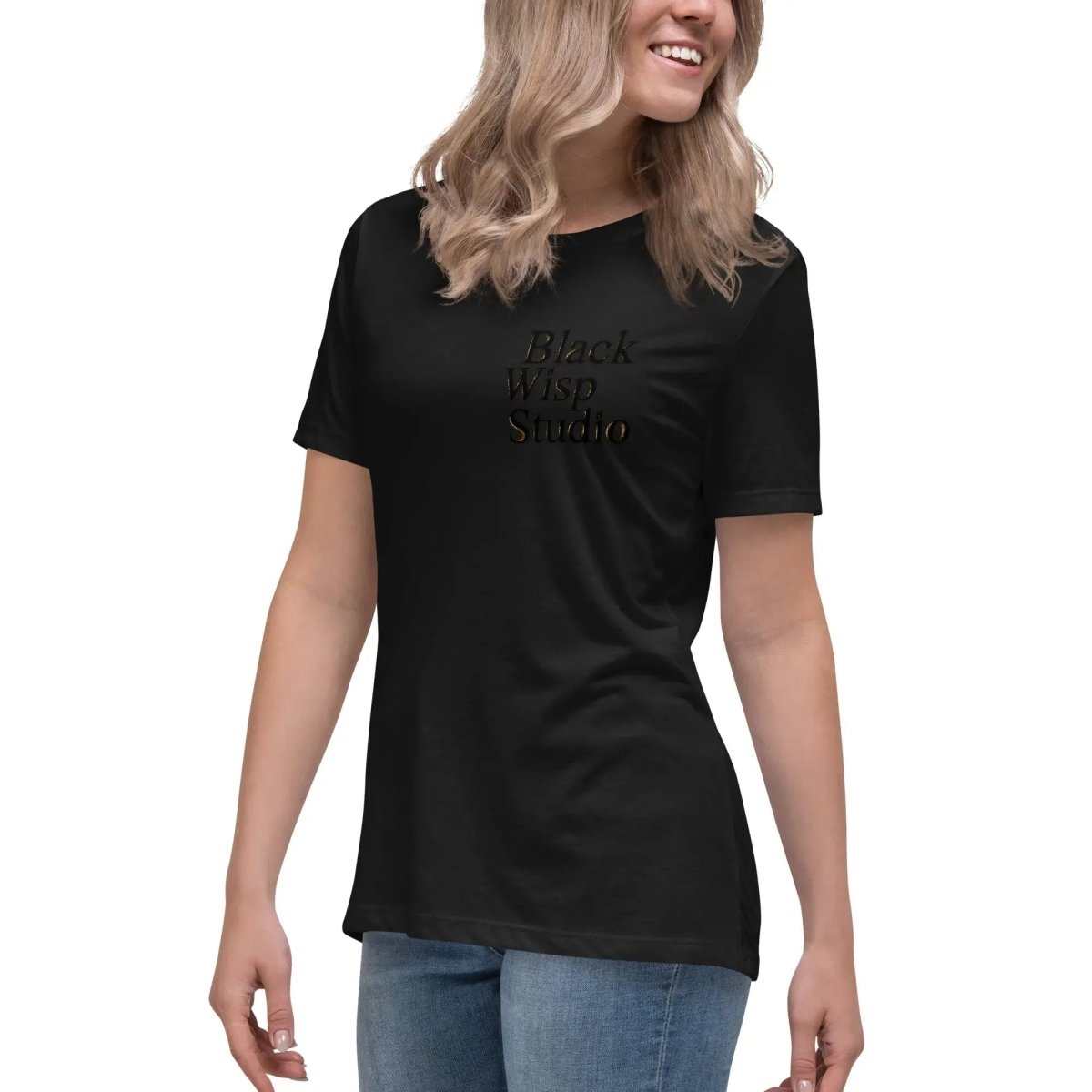Premium Women's Represent Relaxed T-Shirt - BlackWisp.StudioT-SHIRTBlackWisp.StudioBlackWisp.Studio