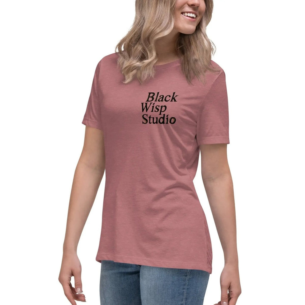 Premium Women's Represent Relaxed T-Shirt - BlackWisp.StudioT-SHIRTBlackWisp.StudioBlackWisp.Studio