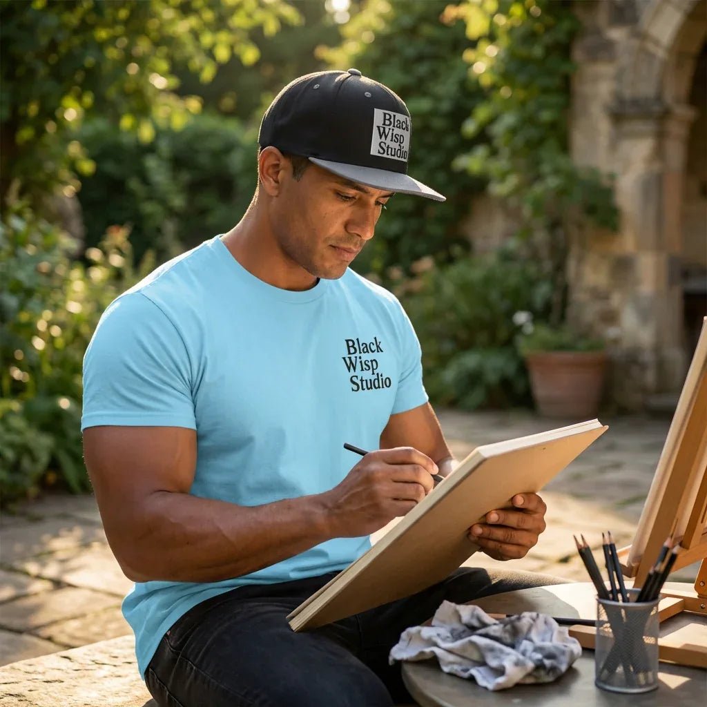 WispyBasics Represent Logo T-Shirt - BlackWisp.StudioT - SHIRTBlackWisp.StudioBlackWisp.Studio